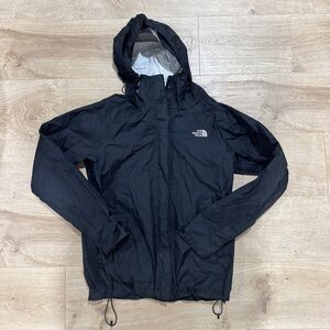 The North Face Black Hooded Women's Rain Jacket